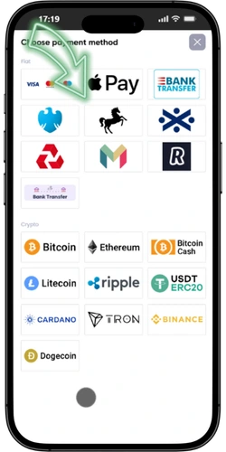 Chicken Pirate deposit methods PayPal Visa
